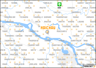 map of Mai Chầu