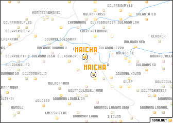 map of Maïcha