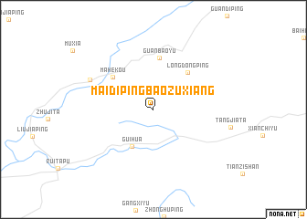 map of Maidipingbaozuxiang