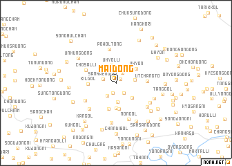 map of Mai-dong