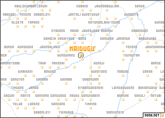 map of Maidugu