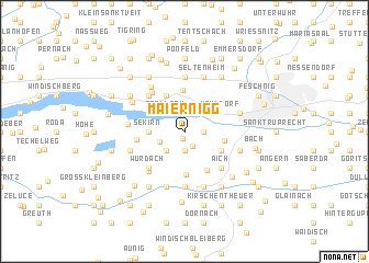 map of Maiernigg