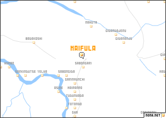 map of Mai Fula