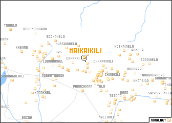 map of Maikai Kili