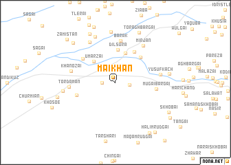 map of Mai Khān