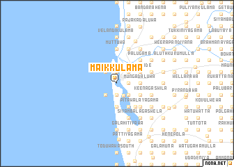 map of Maikkulama