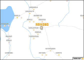 map of Mai Kobo