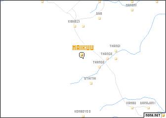 map of Maikuu