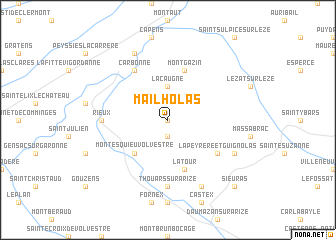 map of Mailholas