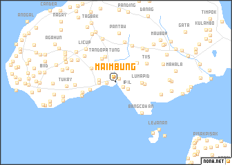 map of Maimbung