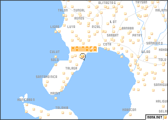 map of Mainaga