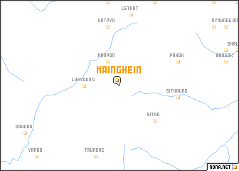 map of Mainghein