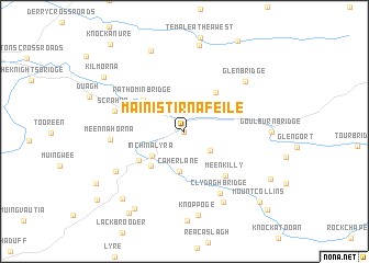 map of Mainistir na Féile