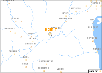 map of Mainit