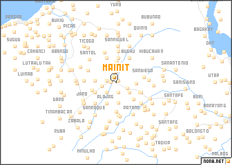 map of Mainit