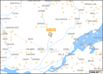 map of Maini