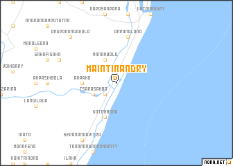 map of Maintinandry