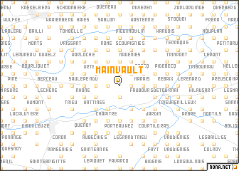 map of Mainvault