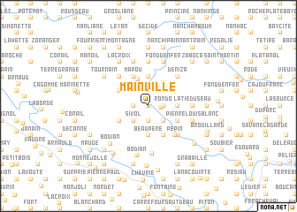 map of Mainville