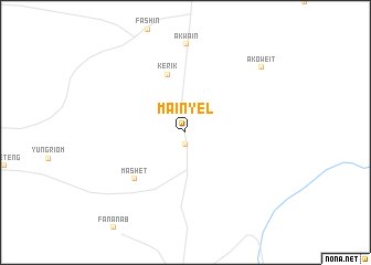 map of Mainyel