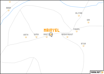 map of Mainyel