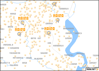 map of Maira