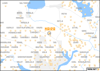 map of Maira