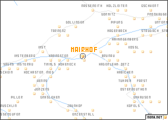 map of Mairhof