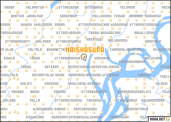 map of Maishāsura