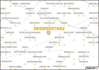 map of Maison-Ponthieu