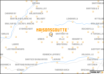 map of Maisonsgoutte