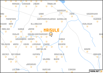 map of Maisule