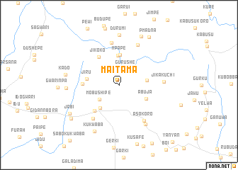 map of Maitama