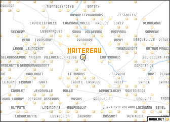 map of Maitereau