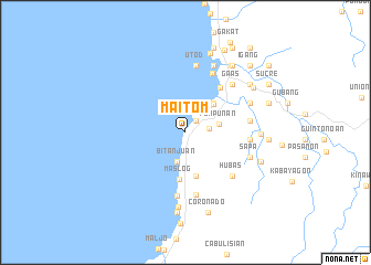 map of Maitom