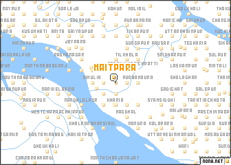 map of Māitpāra