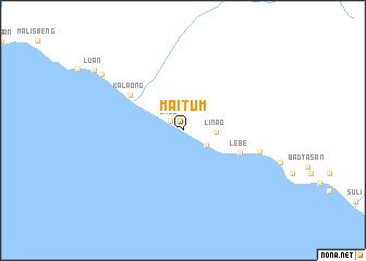 map of Maitum