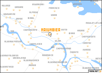 map of Maiumbiea