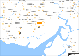 map of Mai