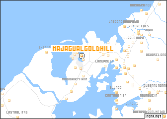 map of Majagual-Gold Hill