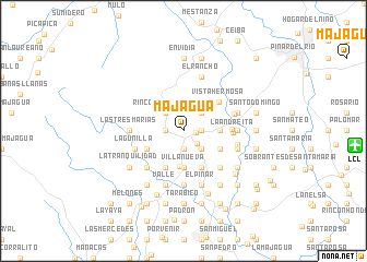 map of Majagua