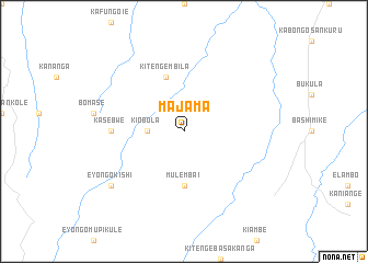 map of Majama