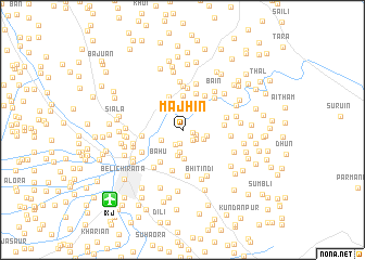 map of Majhin