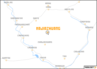 map of Majiazhuang