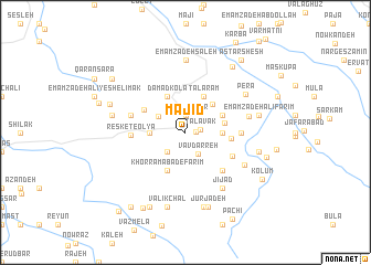 map of Majīd