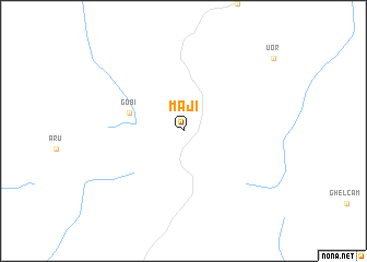 map of Majī