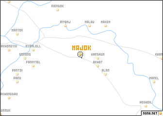 map of Majok