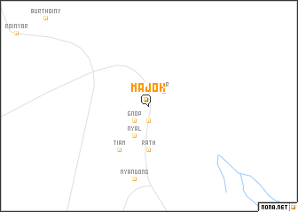 map of Majok