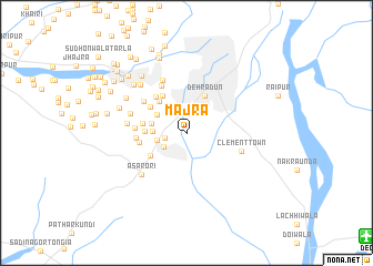 map of Mājra