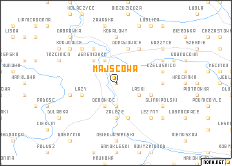 map of Majscowa
